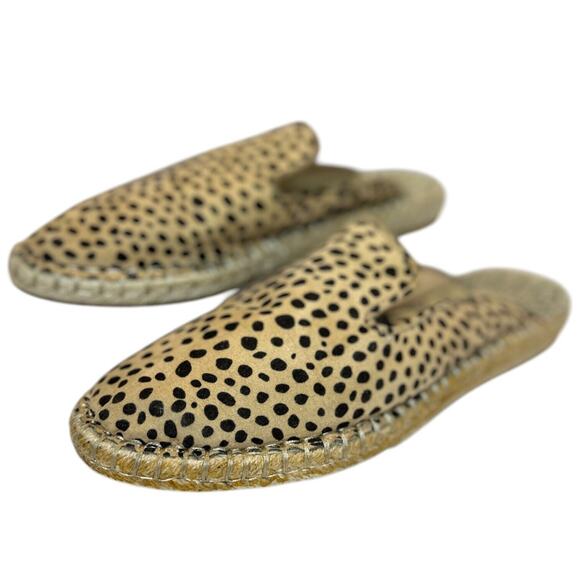 DV by Dolce Vita Elaine Spotted Slip On Jute Sole Shoes Womens Size 7 1/2 - Picture 1 of 8